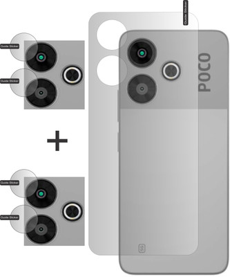 SHIVAAY Back Screen Guard for POCO M6 PLUS(Pack of 2)