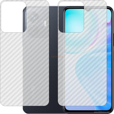 Fasheen Back Screen Guard for VIVO Y77E 5G V2166BA (3D Carbon Fiber Finish)(Pack of 2)