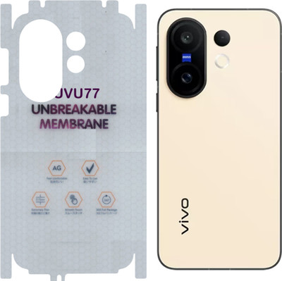 YUVUMCARE Back Screen Guard for Vivo X200 FE 5G, Membrane 360 coverage(Pack of 1)