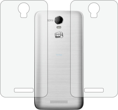 TELTREK Back Screen Guard for MICROMAX CANVAS JUICE 2 AQ5001 (Matte Finish)(Pack of 2)