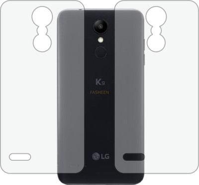 Fasheen Back Screen Guard for LG K9 (Matte Finish)(Pack of 2)