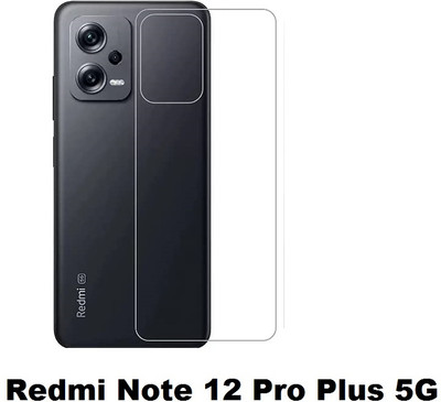 BRENZZ Back Screen Guard for REDMI Note 12 Pro+ 5G, Redmi Note 12 Pro Plus 5G(Pack of 1)