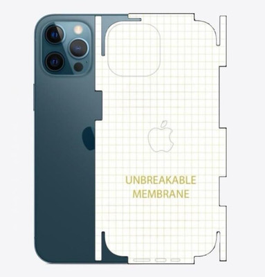 DSCASE Back Screen Guard for Apple iPhone 12 Pro Max, iPhone 12 Pro Max, (FULL)(Pack of 1)