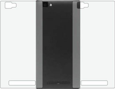Fasheen Back Screen Guard for LYF Wind 7(Pack of 2)