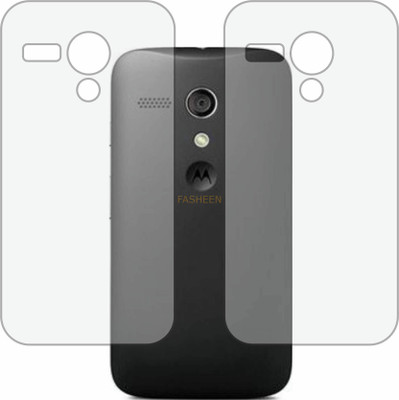 Fasheen Back Screen Guard for MOTOROLA MOTO E XT1022 (Matte Finish)(Pack of 2)