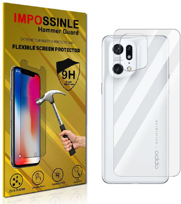 FCS Back Screen Guard for Oppo Find X5 Pro 5G Back (Glossy)(Pack of 1)