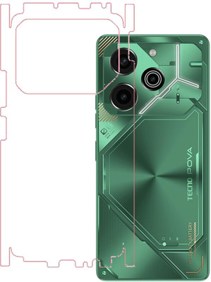 AARERED Back Screen Guard for TECNO POVA 6 PRO(Pack of 1)