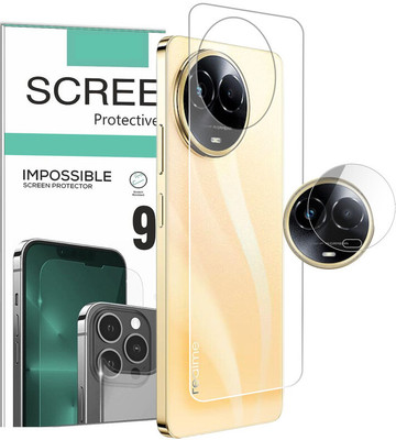 Olonga Back Screen Guard for REALME 11 5G, REALME 11 5G SERIES(Pack of 2)