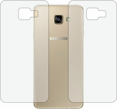 TELTREK Back Screen Guard for SAMSUNG A7 2016 DUOS (Matte Finish)(Pack of 2)
