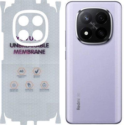 yuvu77 Back Screen Guard for Redmi Note 14 Pro Plus 5g, Membrane 360 coverage(Pack of 1)