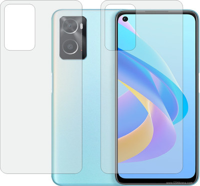 ZINGTEL Back Screen Guard for OPPO A76 (Matte Finish)(Pack of 2)