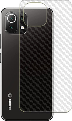 SOMTONE Screen Guard for Xiaomi 11 Lite NE 5G Back Carbon Fiber Skin(Pack of 1)