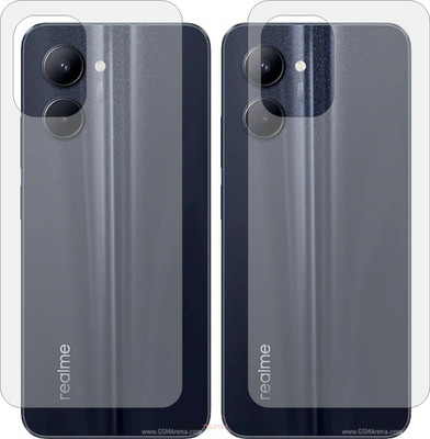 TELTREK Back Screen Guard for REALME C33 2023 RMX3627 (Matte Finish)(Pack of 2)