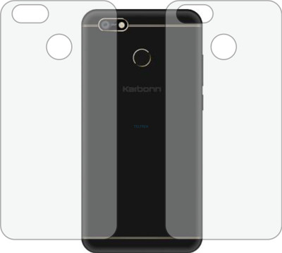 TELTREK Back Screen Guard for KARBONN TITANIUM JUMBO 2 (Matte Finish)(Pack of 2)