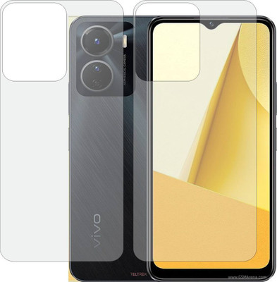 TELTREK Back Screen Guard for VIVO Y16 V2214 (Matte Finish)(Pack of 2)