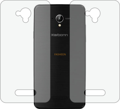 Fasheen Back Screen Guard for KARBONN YUVA 2 (Matte Finish)(Pack of 2)