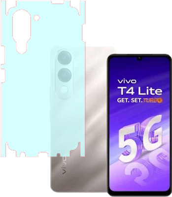 VAYUVAULT Back Screen Guard for vivo T4 Lite 5G, Back Screen Guard Matte finish, Back Screen Guard With Side(Pack of 1)