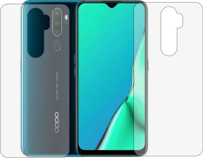 TELTREK Back Screen Guard for OPPO CPH 1933 (A5) 2020 (Matte Finish)(Pack of 2)