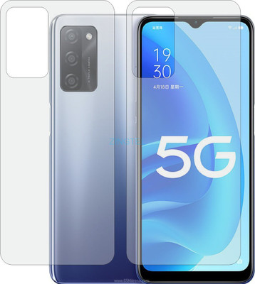 ZINGTEL Back Screen Guard for OPPO A55 S 5G(Pack of 2)