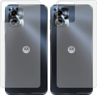 TELTREK Back Screen Guard for MOTOROLA MOTO G 23 (Matte Finish)(Pack of 2)