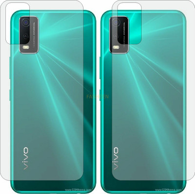 Fasheen Back Screen Guard for VIVO Y3S 2021 (Matte Finish)(Pack of 2)