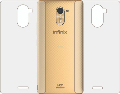 TELTREK Back Screen Guard for INFINIX HOT 4 (Matte Finish)(Pack of 2)
