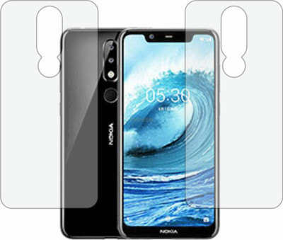 Fasheen Back Screen Guard for NOKIA X5 (Matte Finish)(Pack of 2)