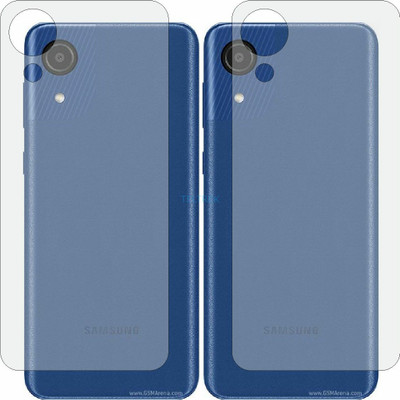 TELTREK Back Screen Guard for SAMSUNG A03 CORE (Matte Finish)(Pack of 2)