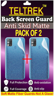TELTREK Back Screen Guard for VIVO V2166A (Matte Finish)(Pack of 2)