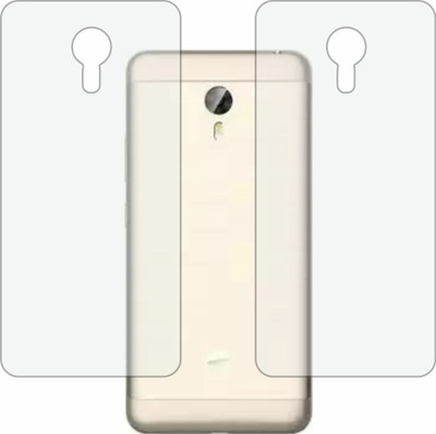 TELTREK Back Screen Guard for MICROMAX EVOK NOTE(Pack of 2)