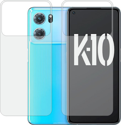 ZINGTEL Back Screen Guard for OPPO K10 5G CHINA (Matte Finish)(Pack of 2)