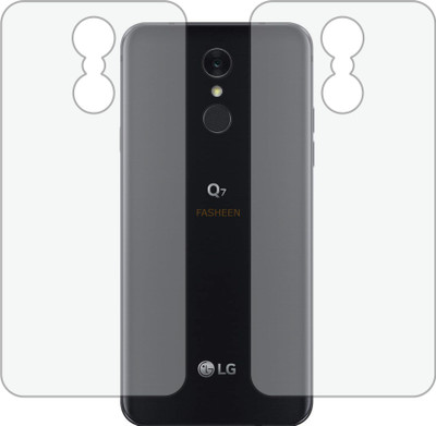 Fasheen Back Screen Guard for LG Q7 (Matte Finish)(Pack of 2)
