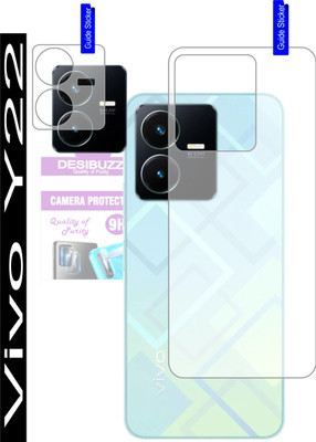 DESIBUZZ Back Screen Guard for vivo Y22, Camera lens(Pack of 2)