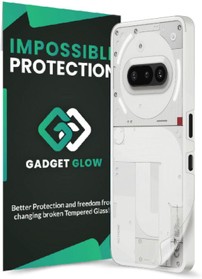 Gadget Glow Back Screen Guard for Nothing Phone (3A), Nothing Phone (3A) 5G, Nothing 3A(Pack of 1)