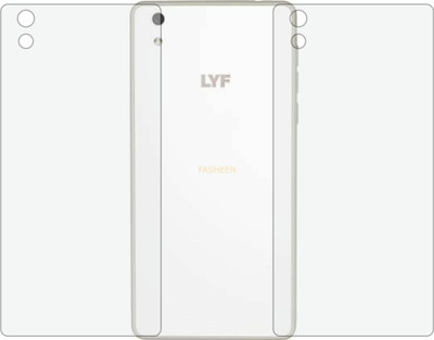 Fasheen Back Screen Guard for JIO LYF WATER 1 (Matte Finish)(Pack of 2)