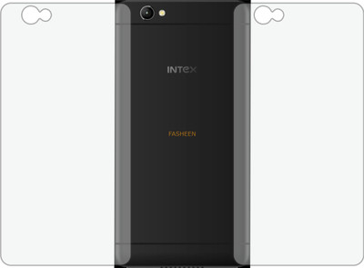 Fasheen Back Screen Guard for INTEX AQUA SELFIE (Matte Finish)(Pack of 2)
