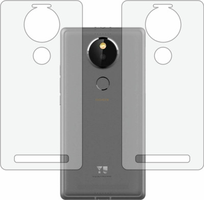 Fasheen Back Screen Guard for YU YUTOPIA (Matte Finish)(Pack of 2)