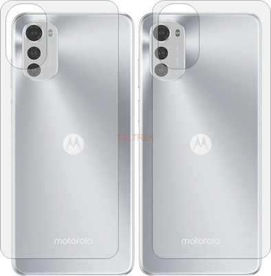 TELTREK Back Screen Guard for MOTO E32 S (Matte Finish)(Pack of 2)