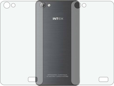 Fasheen Back Screen Guard for INTEX SUPER (Matte Finish)(Pack of 2)