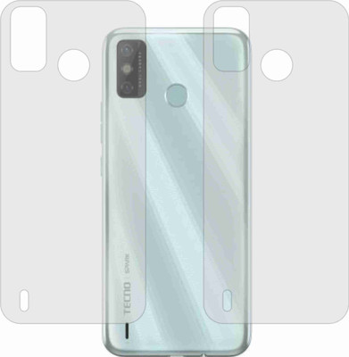 TELTREK Back Screen Guard for TECNO SPARK 6 GO(Pack of 2)