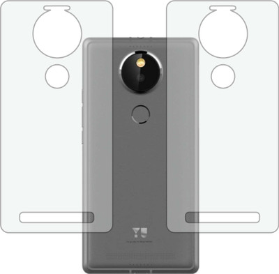 ZINGTEL Back Screen Guard for MICROMAX YU YUTOPIA (Matte Finish)(Pack of 2)
