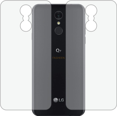 Fasheen Back Screen Guard for LG Q7 PLUS (Matte Finish)(Pack of 2)