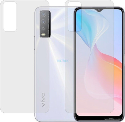 TELTREK Back Screen Guard for VIVO Y30G V2066BA (Matte Finish)(Pack of 2)