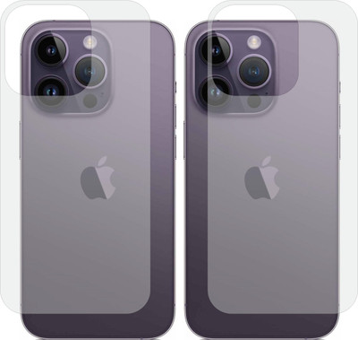 ZINGTEL Back Screen Guard for IPHONE 14 PRO (Matte Finish)(Pack of 2)