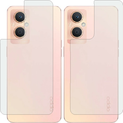 MOBART Back Screen Guard for OPPO A96 (Matte Finish)(Pack of 2)