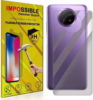 FCS Back Screen Guard for Xiaomi Redmi Note 9 5G Back (Matte)(Pack of 1)