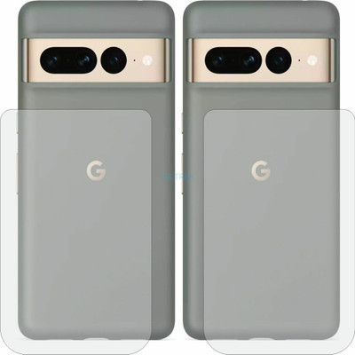 TELTREK Back Screen Guard for GOOGLE PIXEL 7 PRO GE2AE (Matte Finish)(Pack of 2)