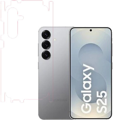VAYUVAULT Back Screen Guard for Samsung Galaxy S25, Clear with side(Pack of 1)