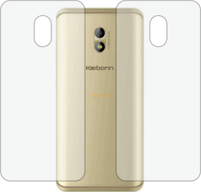 Fasheen Back Screen Guard for KARBONN VUE 1 (Matte Finish)(Pack of 2)