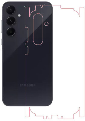 HOBBYTRONICS Back Screen Guard for Samsung Galaxy A55 5G (Matte)(Pack of 1)